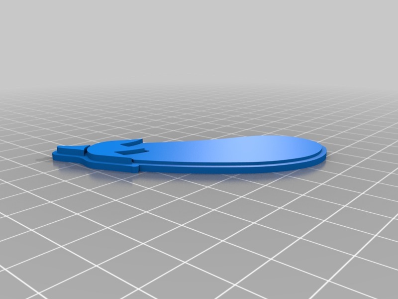 Free 3D file Eggplant Emoji Keychain・3D printable model to download・Cults