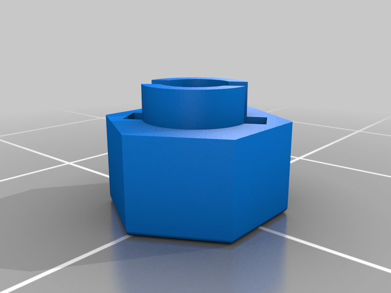 Free 3D file Axial SCX24 7mm Hex - 4mm Thick・3D print object to ...