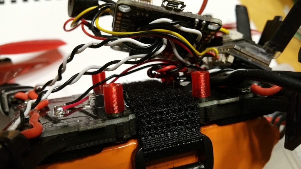 Free 3D file Flexible Standoffs for Soft Mounting Flight Controller 🚗 ...