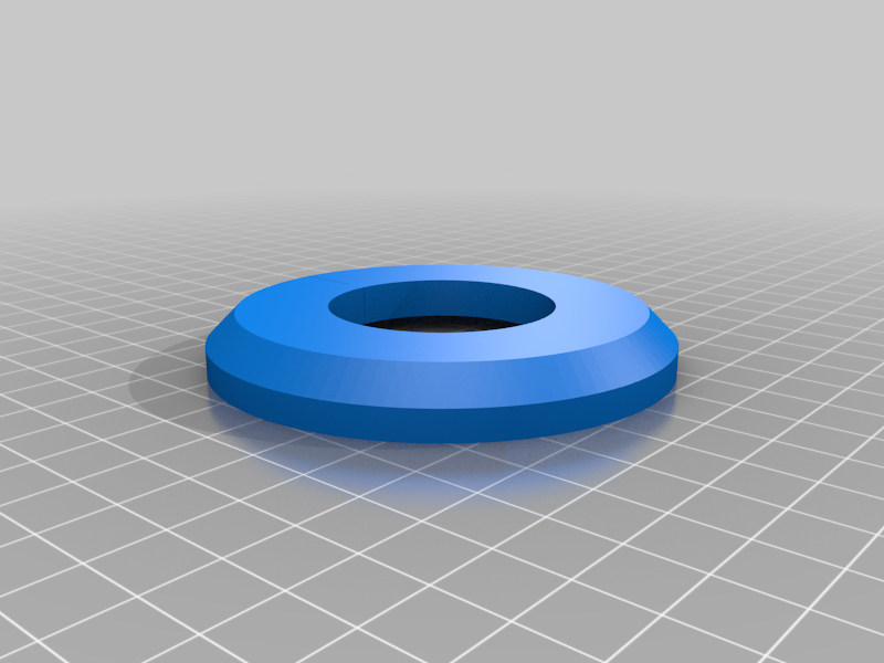 Free 3D file ADA Bathroom handle split Flange・3D printable design to