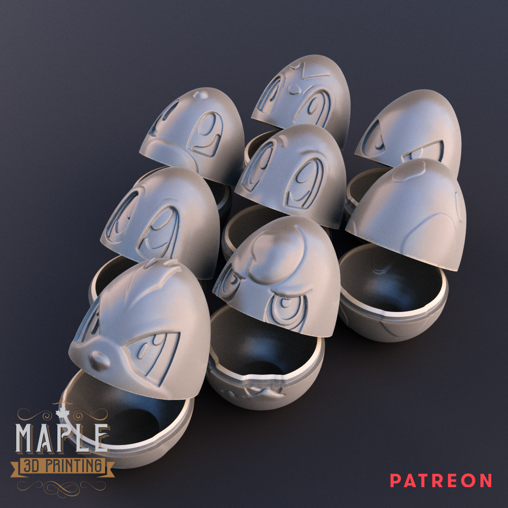 Free STL file Pokemon Easter Egg Bulbasaur 🐉・3D printing design to