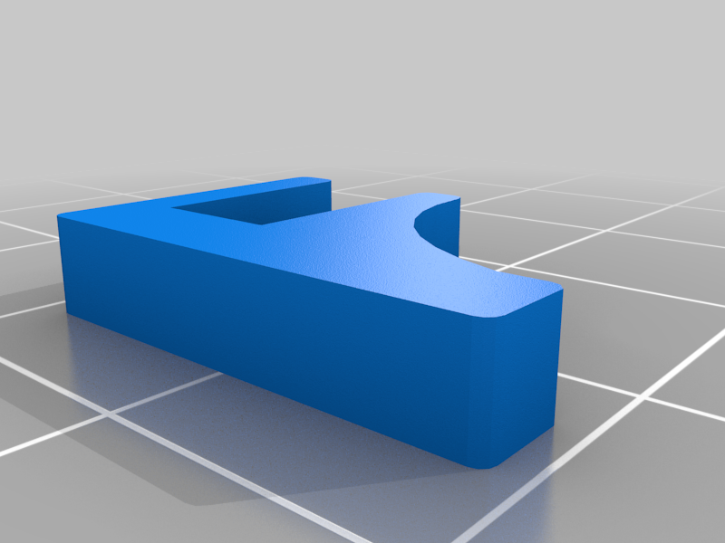 Foam Board Shelf Connector 3D model