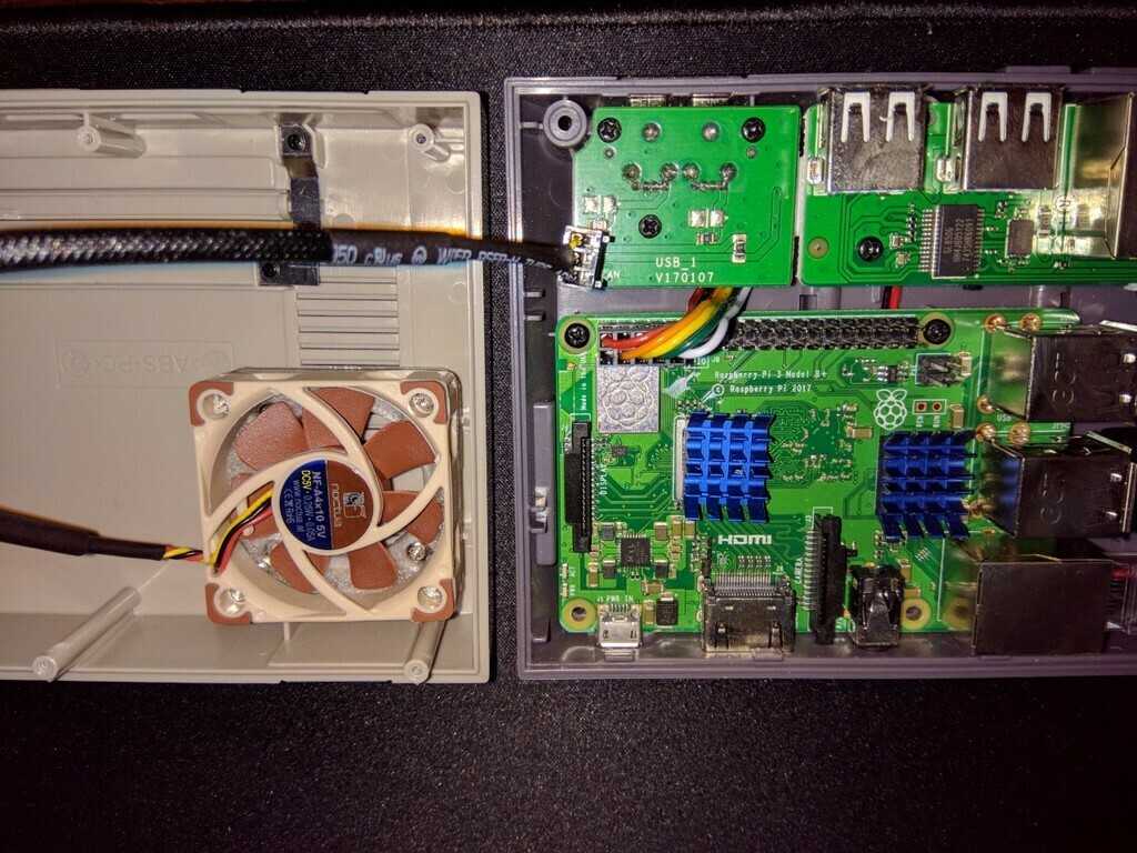 Free 3D file NESpi case fan adapter・Design to download and 3D print・Cults
