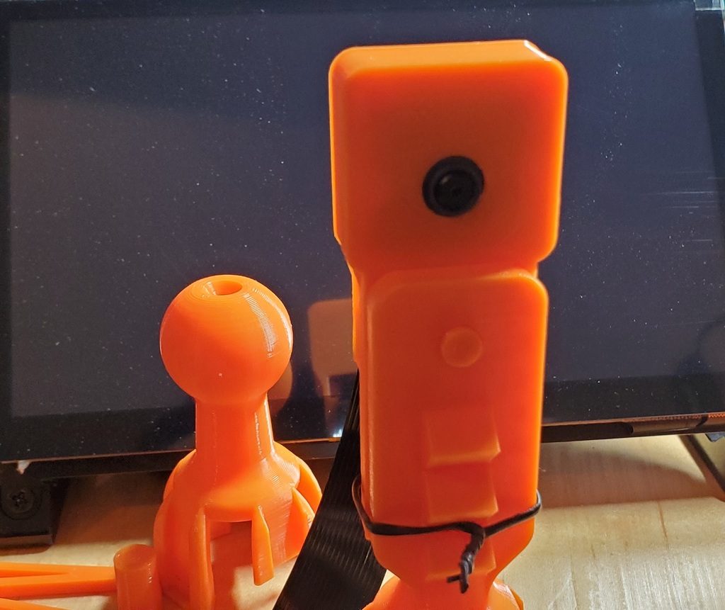 Raspberry Pi Camera V2 Mount - Teaching Tech 3D model