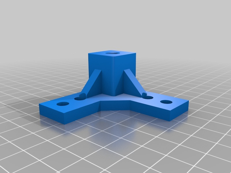 Free STL file 2020 Bracket for Adjustable Feet M8・3D print object to ...