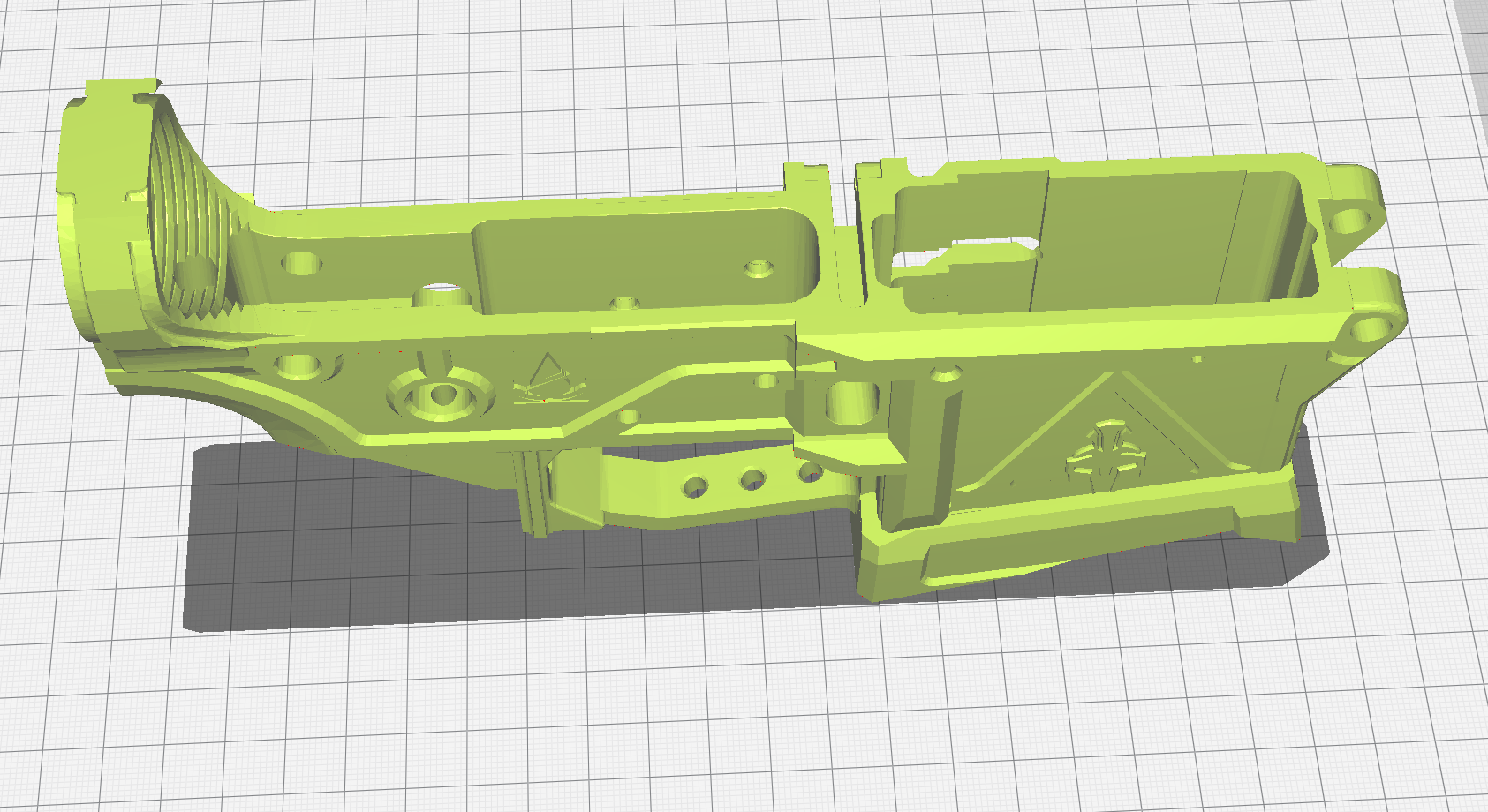 STL file LOWER AR-15 ASSASIN`S・3D print model to download・Cults
