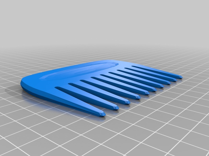 Free STL file Wide comb・3D print design to download・Cults