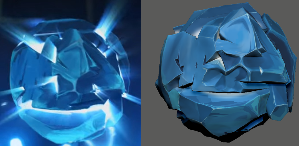 STL file Crystal Hextech Arcane STL 30mm 3D 🔮・3D print design to