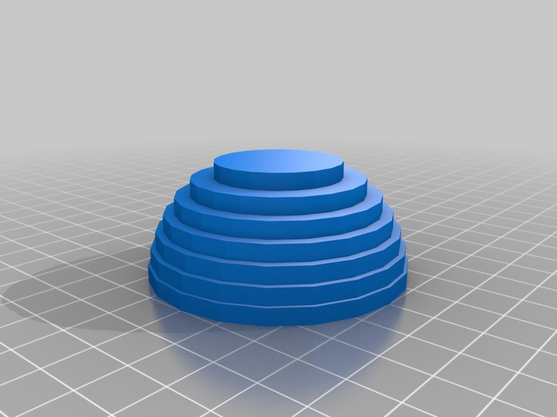 Free 3D file Disk method of approximating a sphere・3D printing template