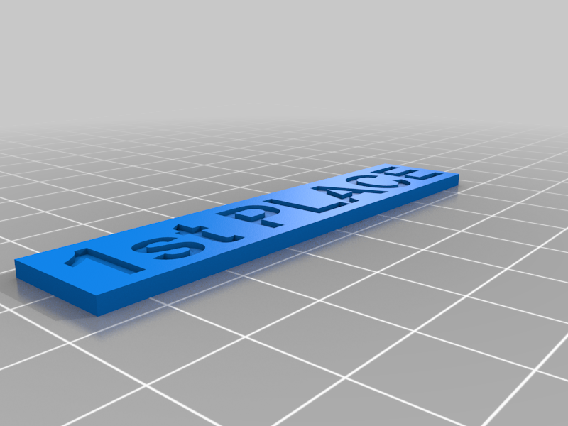 Free 3D file Pinewood Derby Trophies Customizable Plaque・Object to