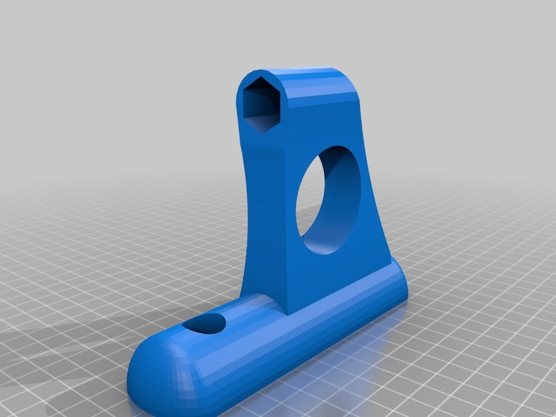 Free STL file VacULock to Saddle Adaptor・3D printer design to