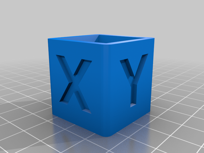 Free 3D file TEST_CUBE_X_Y_Z_30X30_CALİBRATİON・3D print design to