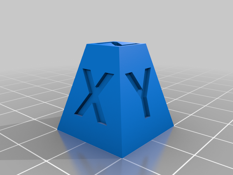 Free 3D file CUBE_X_Y_Z_Calibration_cubic・Model to download and 3D