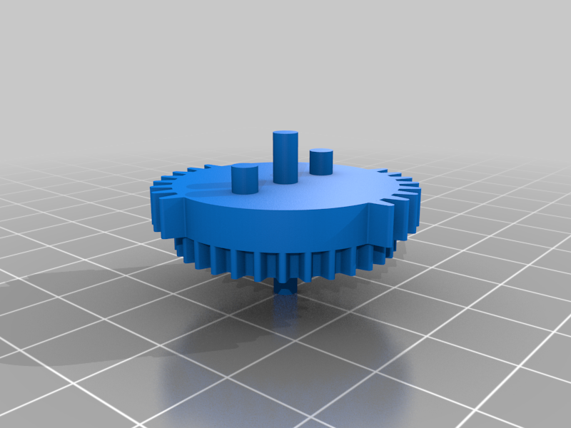 Free 3D file Dual Sector Gear Airsoft/Gel Blaster AEG・3D printable