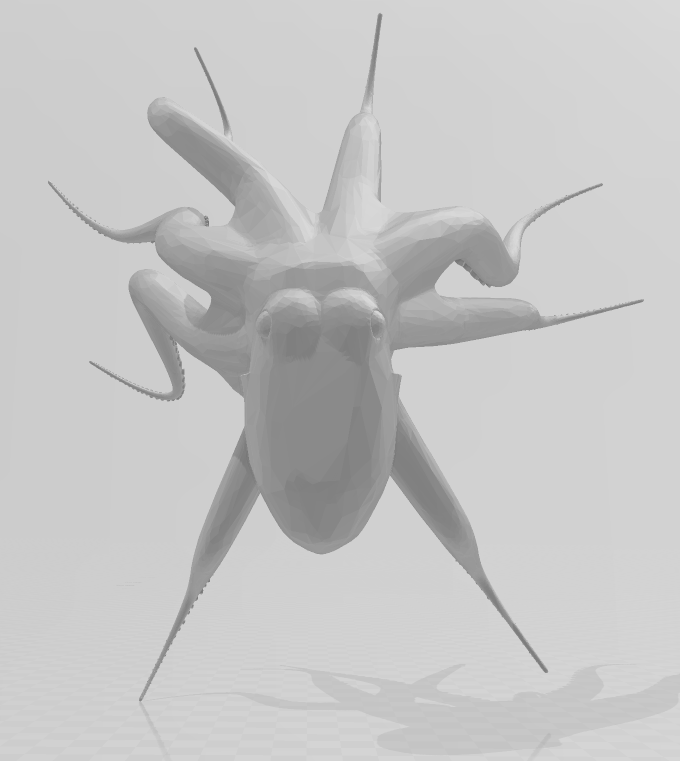 STL file Octopus 3d・Model to download and 3D print・Cults