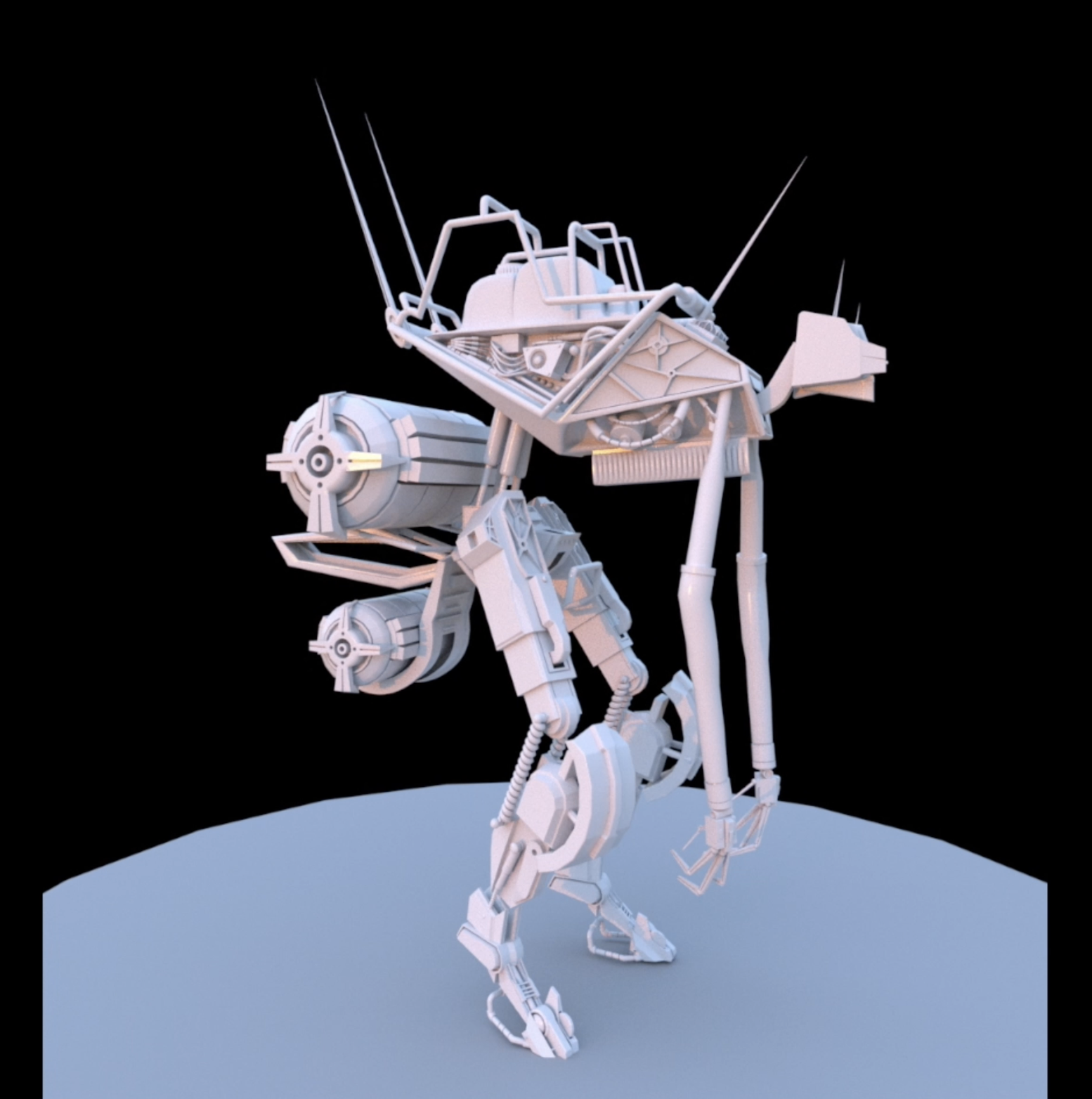 3D file Sci-fi character・Model to download and 3D print・Cults