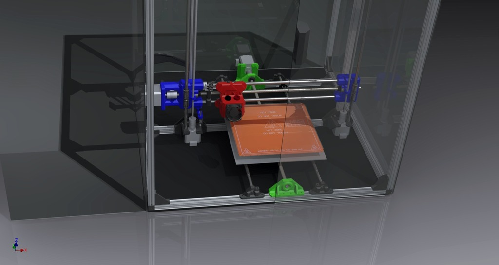 Free 3D file [v2.0] Prusa i3 Xaxis lead screw upgrade・3D printable