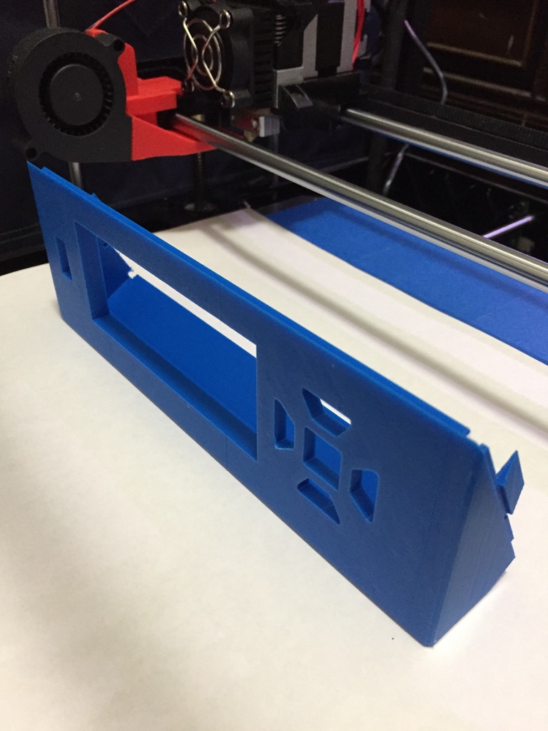 ReliaBuild 3D Tilted LCD case - Rounded edges 3D model