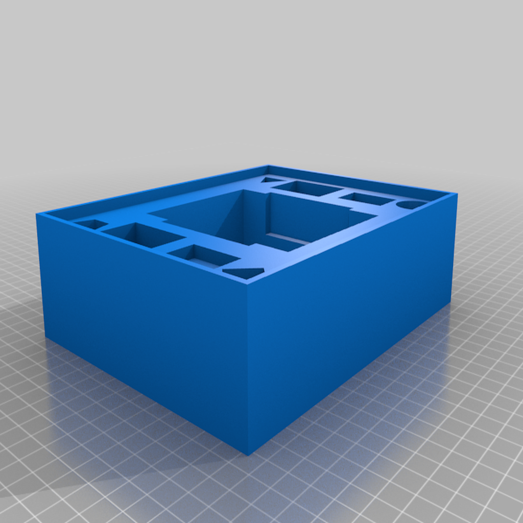 Captain Box Free 3D file UBoot Boardgame Insert・3D print model to download・Cults