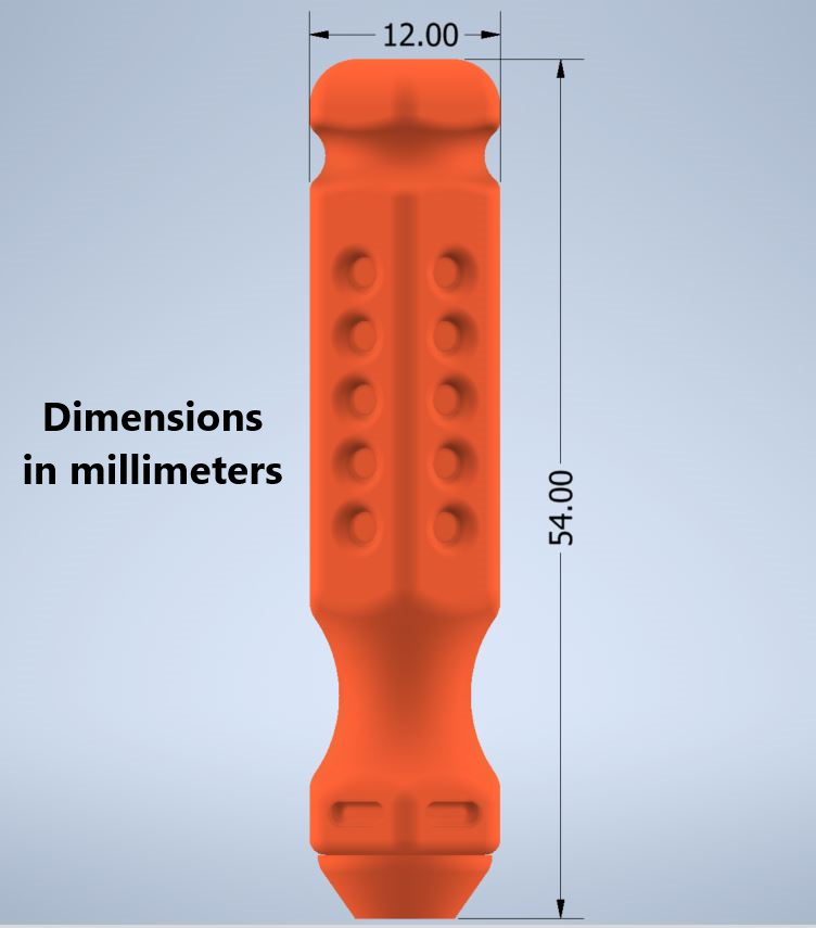 Free 3D file Mini File Handle Replacement・Design to download and 3D