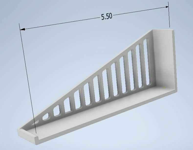 Free 3D file 5.5in shelf・3D printing idea to download・Cults