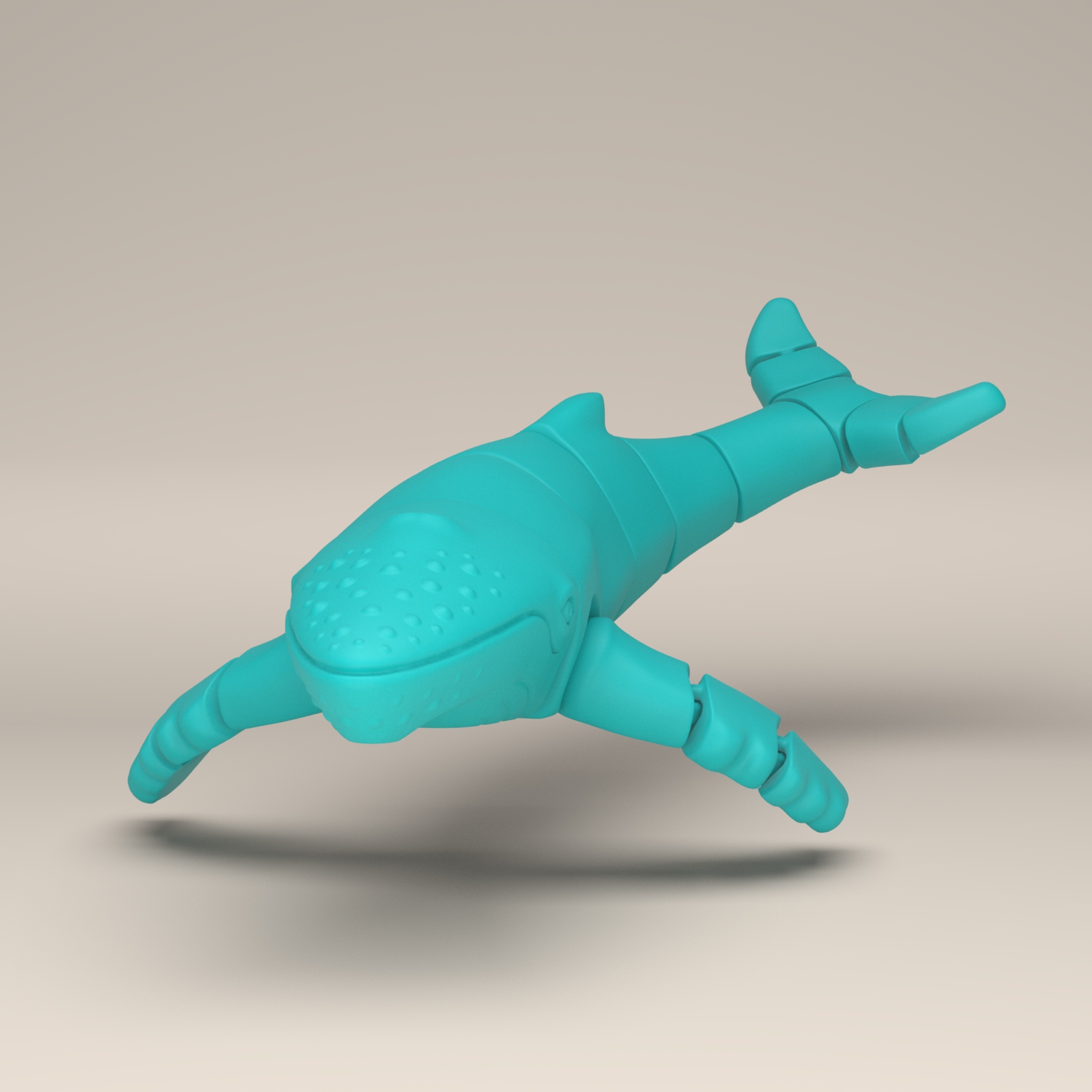 Whale Solidworks Free STL file Articulated Humpback Whale 🐳・3D printable object to ...
