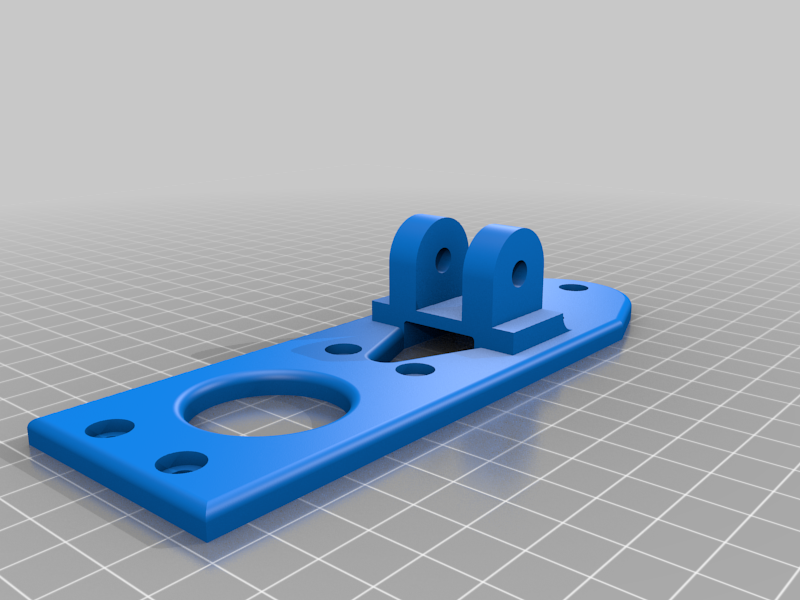 Free 3D file floating gt20 transducer mount・3D printer model to