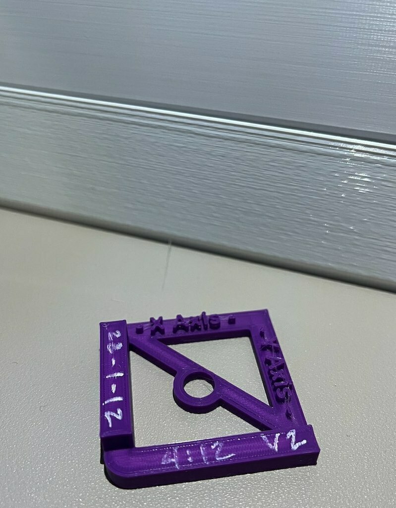 Free 3D file Quick Calibration Square 🟪・Template to download and 3D print・Cults