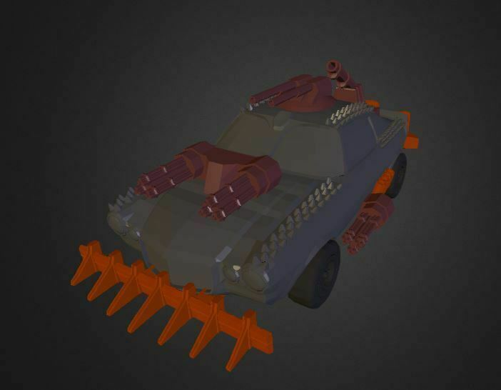 Free STL file Mad Max Car 🚗・3D printable object to download・Cults