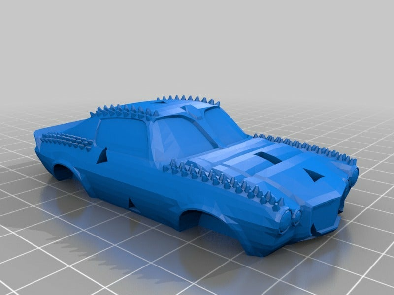 Free STL file Mad Max Car 🚗・3D printable object to download・Cults