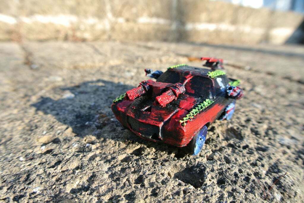Free STL file Mad Max Car 🚗・3D printable object to download・Cults