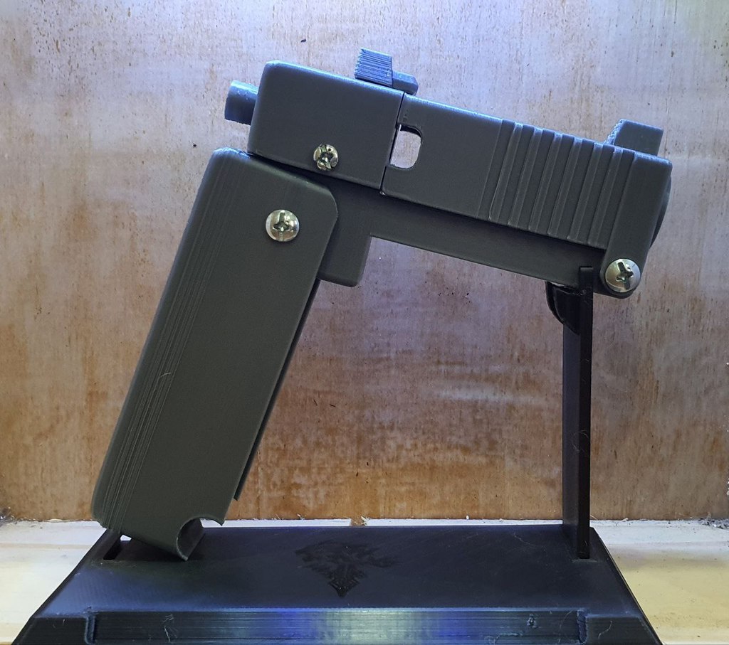 3D file Foldable Mini Shotgun Airsoft 🔫・3D printing design to download ...