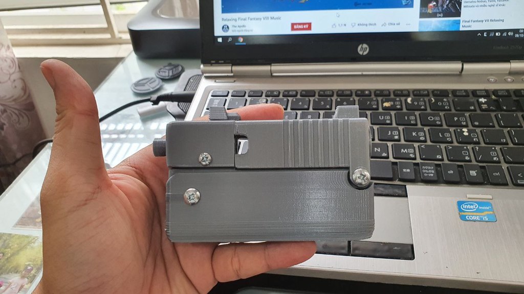 3D file Foldable Mini Shotgun Airsoft 🔫・3D printing design to download ...