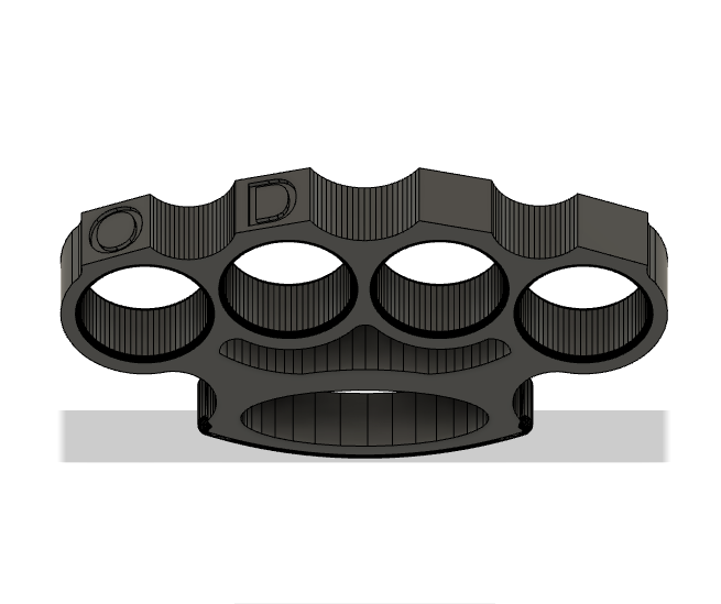 Free STL file Brass Knuckles (Blues Brothers Edition) 🎃・Object to ...