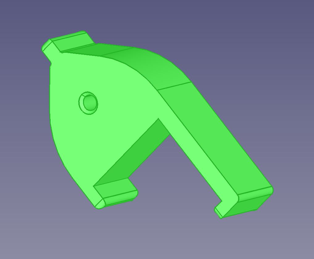 Free STL File Creality Ender 3 S1 Filament Sensor Mount Holder 3D
