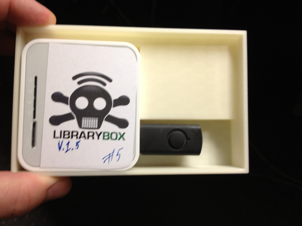 Free 3D file LibraryBox Container・3D printable model to download・Cults