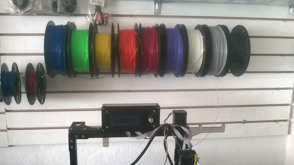 Free 3D file Slatwall Spool holder・3D printer model to download・Cults