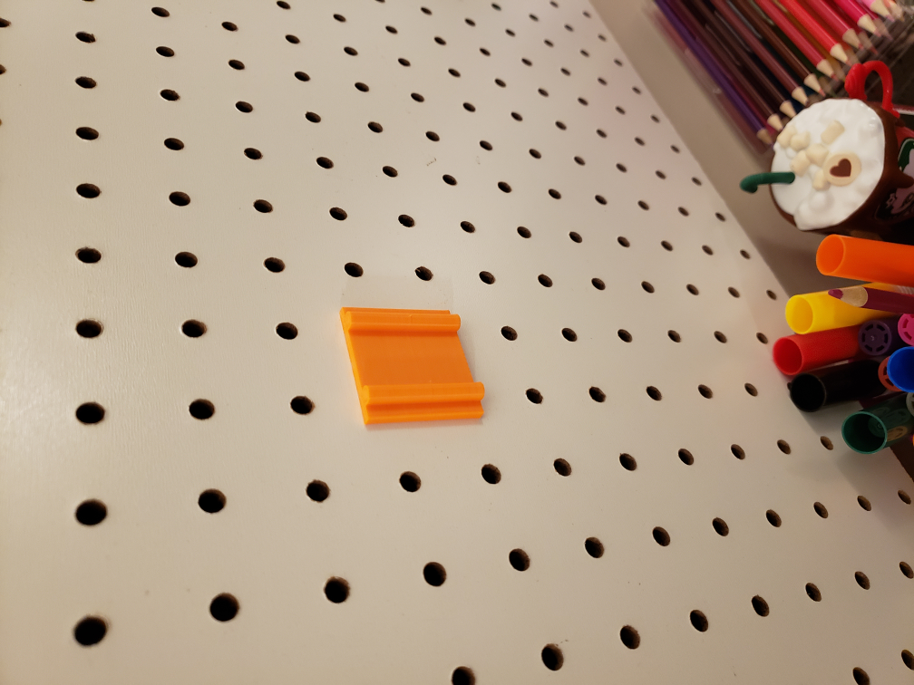 Free 3D file Pegboard Pencil Holder and Mount (Easy Detach) ️・3D