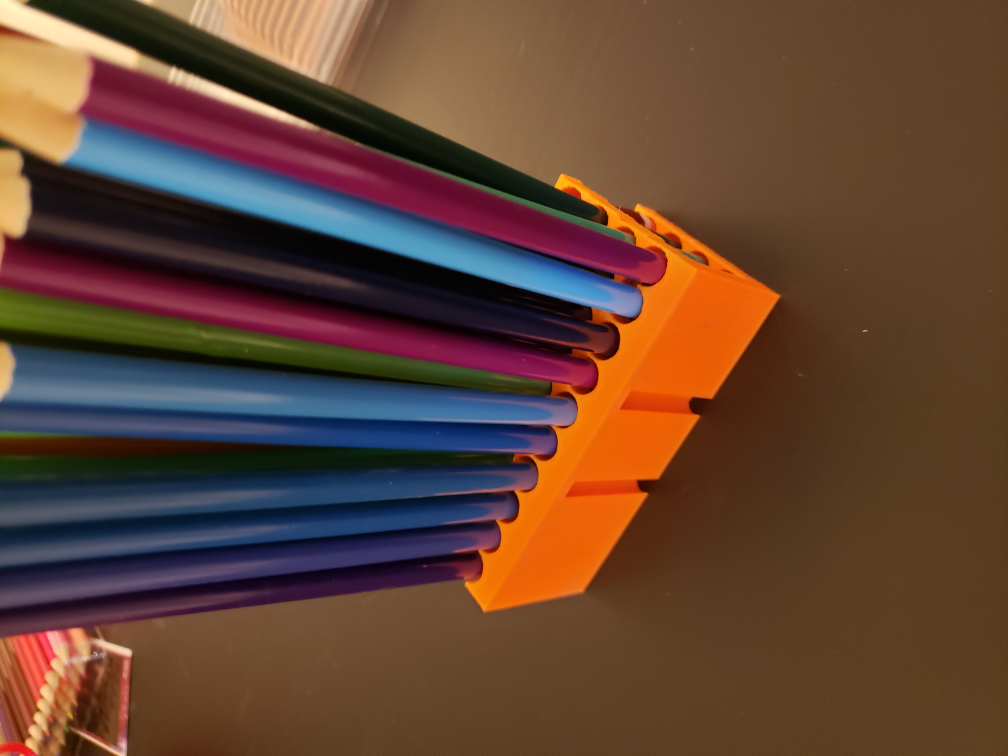 Free 3D file Pegboard Pencil Holder and Mount (Easy Detach) ️・3D