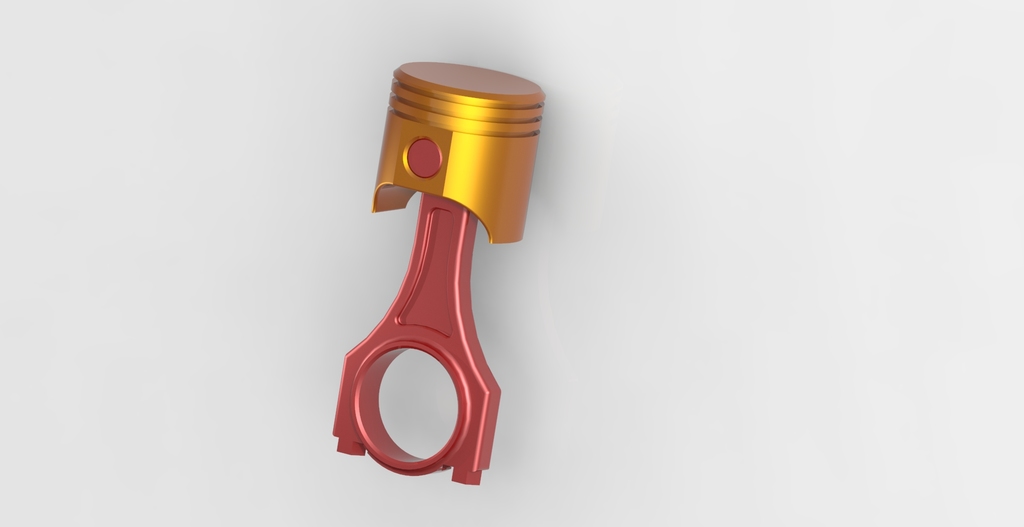 STL file Piston Keychain 🗝️・Design to download and 3D print・Cults