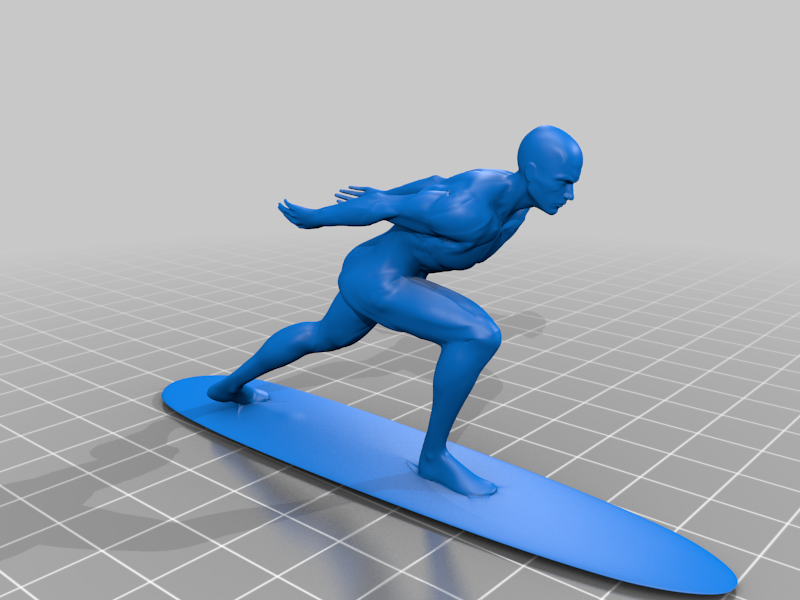Free 3D file Silver Surfer・Object to download and to 3D print・Cults
