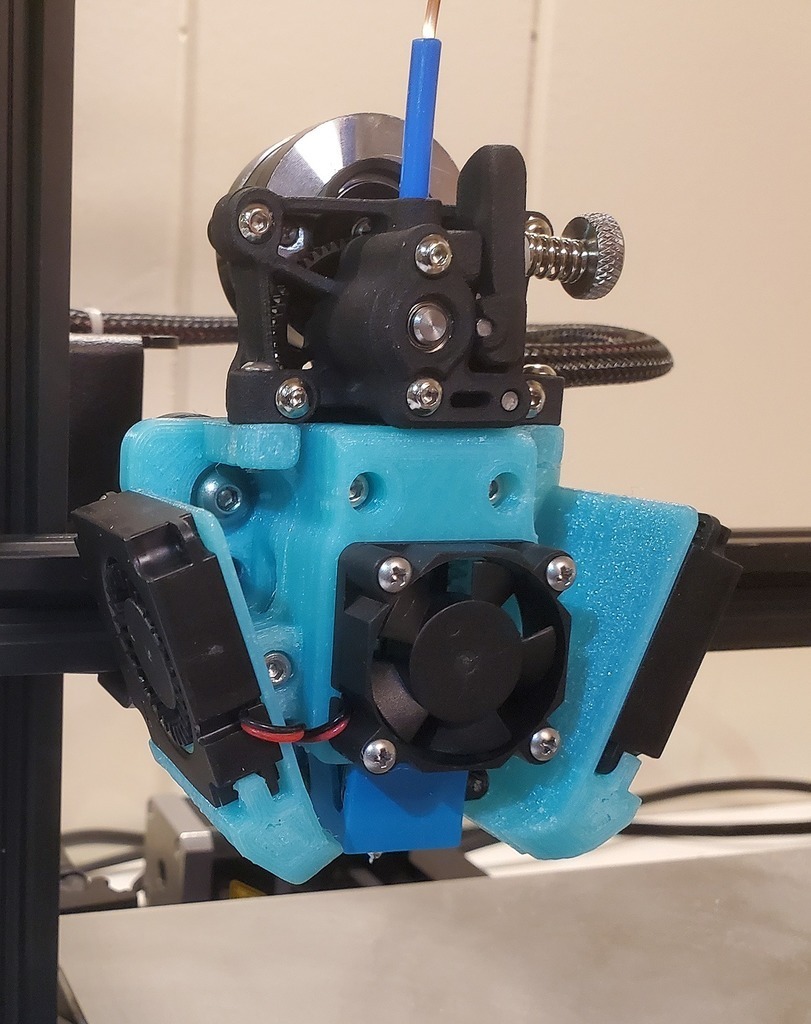 Fichier 3D gratuit Sherpa Mini / V6 Direct Drive Toolhead pour Voxelab