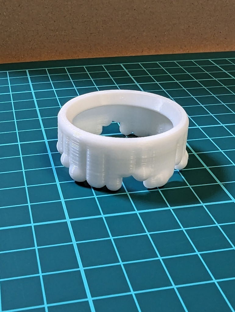 Free STL file candle LED guttering candle・3D printing template to