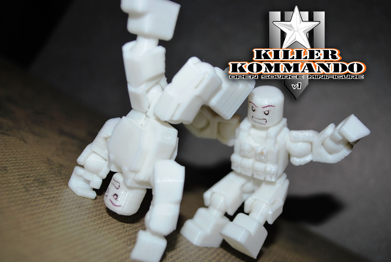Free 3D file Killer Kommando v1.3 - 2.16.2015 - A Better Minifig - Open ...