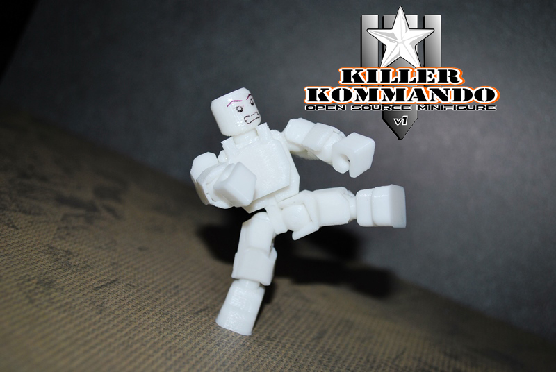 Free 3D file Killer Kommando v1.3 - 2.16.2015 - A Better Minifig - Open ...