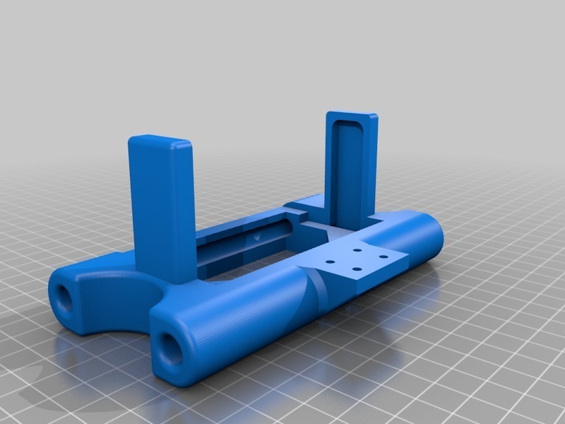 Free 3D file Dual Carriage for QuBD extruders・3D printing design to