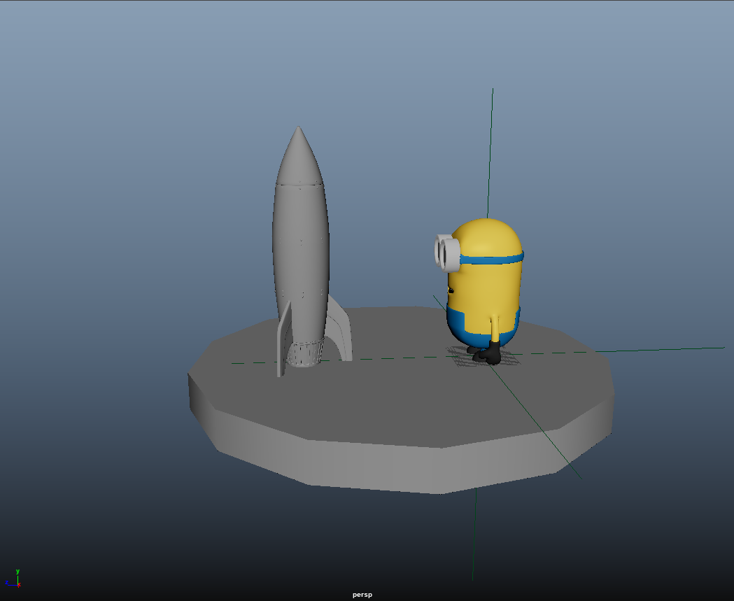 STL file MINION AND ROCKET 👹・3D printing idea to download・Cults