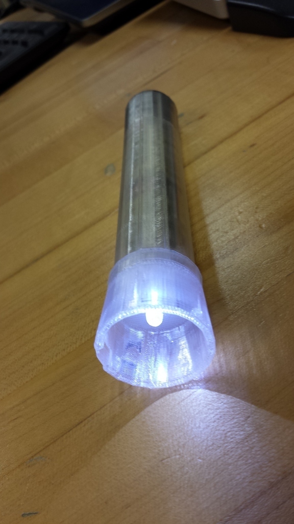 Free 3D file LED Flashlight・Model to download and 3D print・Cults