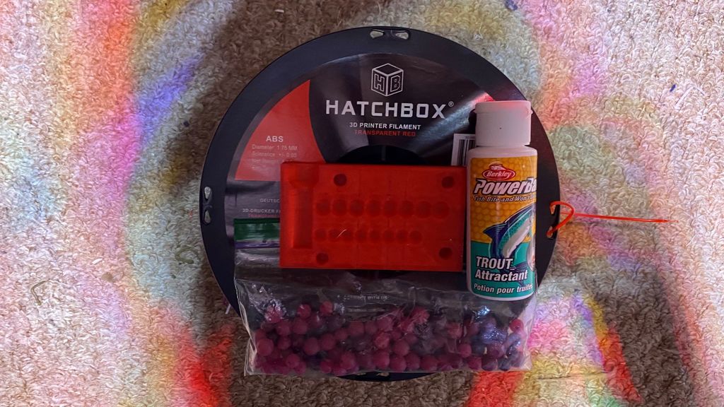 Free STL file Salmon Egg Bait for Trout・3D printable model to download