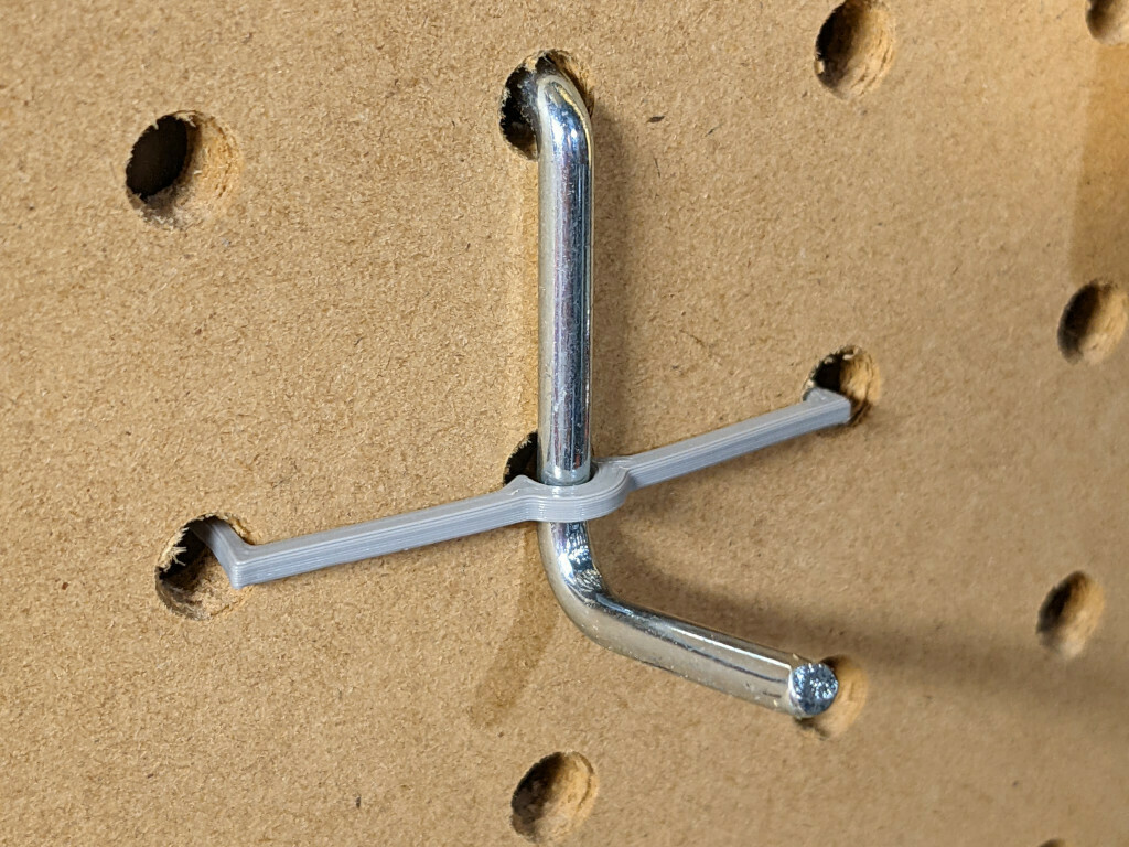 Free 3D file Pegboard hook clip 🪝・3D printable model to download・Cults
